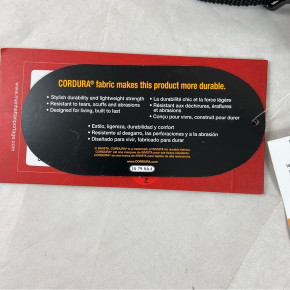 Manhattan Portage Urban Bag Gray Shoulder Crossbody Bag 9” x 10” x 2” NWT - Picture 10 of 14